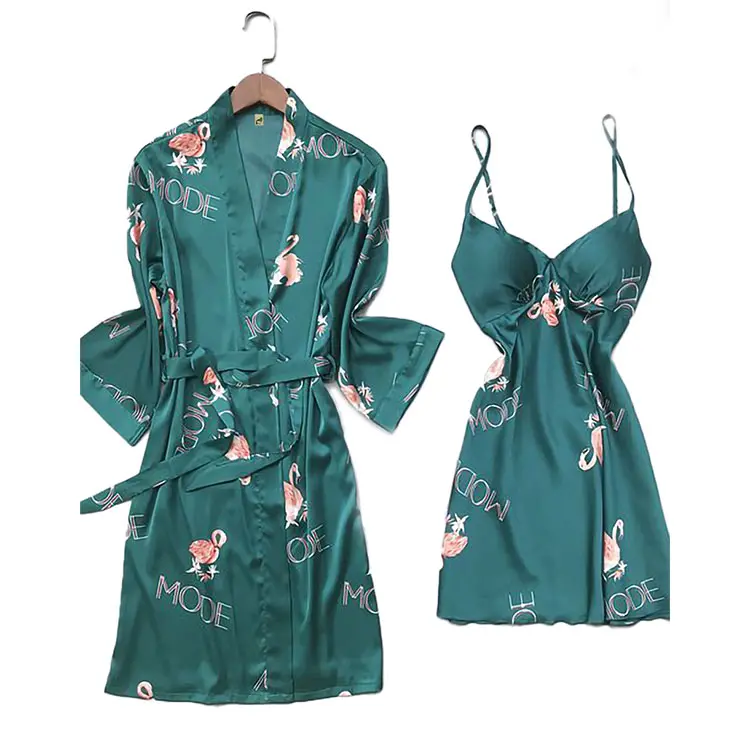 1480823065130967041-8 Two piece silk nightgown set - Image 1