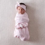 Hot Sale Organic Swaddling Blankets Breathable Baby - Image 5