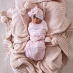 Hot Sale Organic Swaddling Blankets Breathable Baby - Image 3