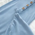 Wholesale Newborn Baby Knotted Gown Sleeping Bag with Hat private label - Image 6
