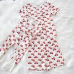 Bulk Baby 100% Organic Cotton One-Piece Romper sleeveless Zip Front Pajamas - Image 8