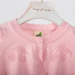 Wholesale Baby Girls Loose Long Sleeve Knit Sweater - Image 2
