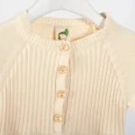 Custom Baby Sweater Boy Girl Winter Clothes Knit Romper Warm Long Sleeve Onesie for Toddlers - Image 2