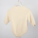 Custom Baby Sweater Boy Girl Winter Clothes Knit Romper Warm Long Sleeve Onesie for Toddlers - Image 3