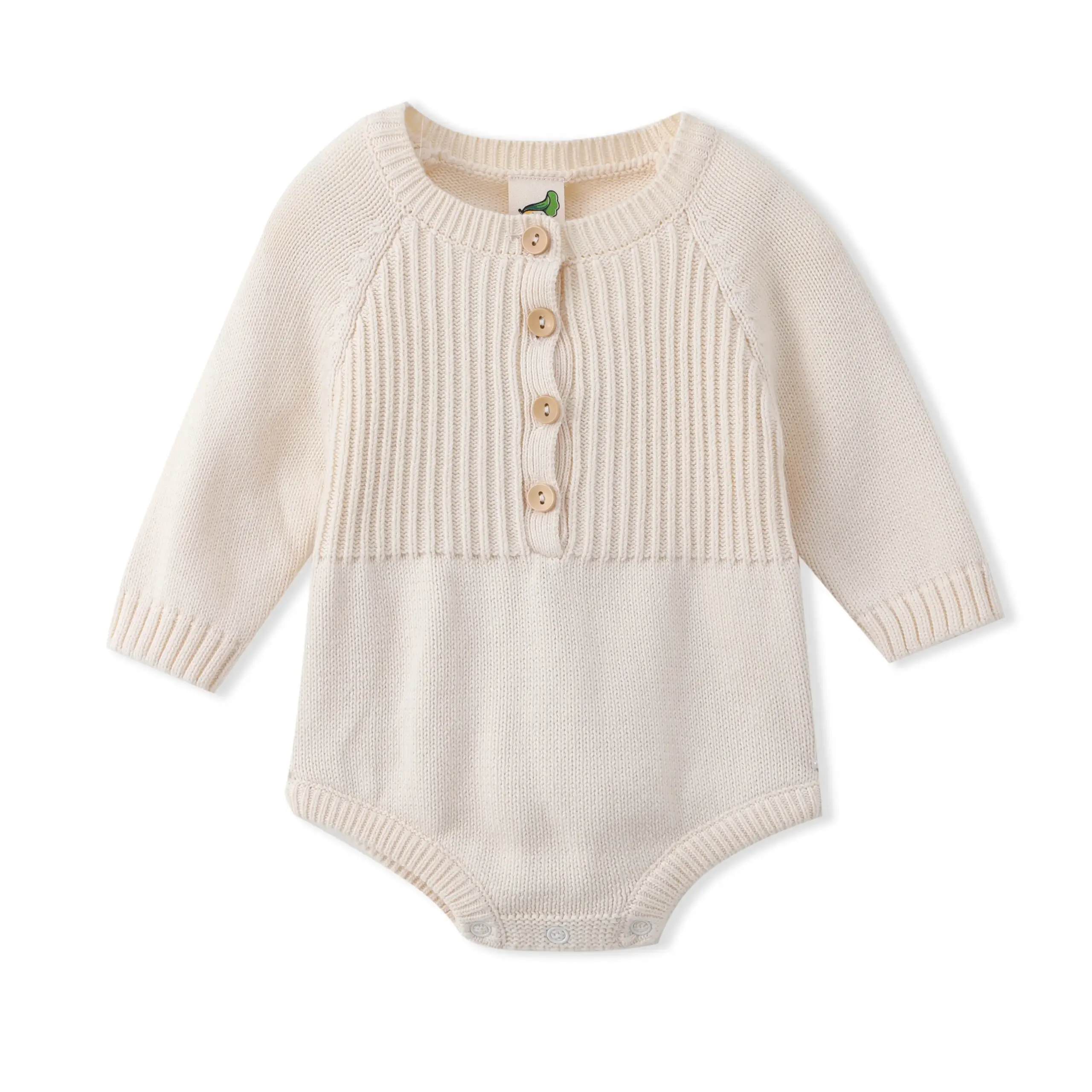 1681209562699444226-19 Girlsâ Knitted Romper Jumpsuit private label custom - Image 1