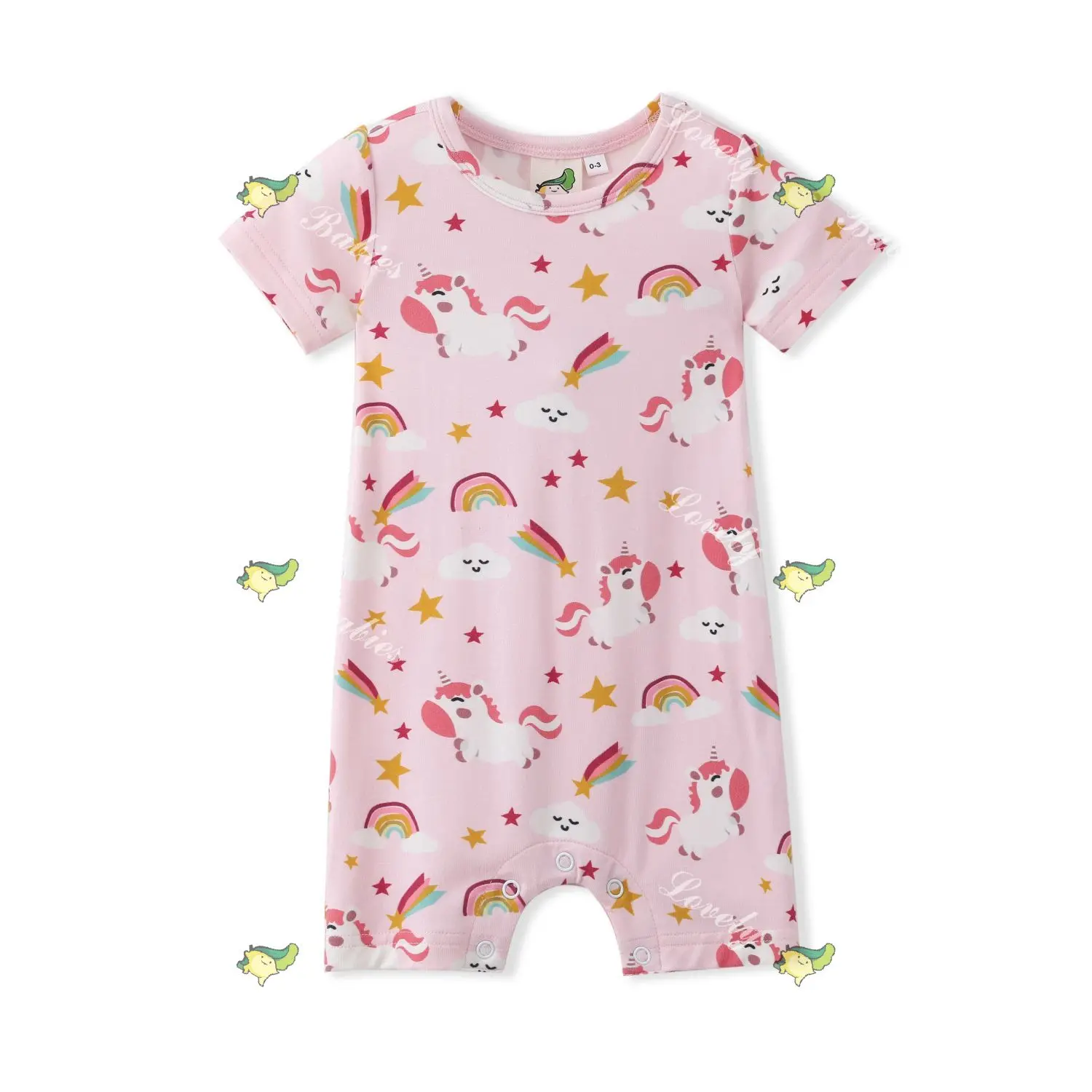 1683776744608280577-25 Baby Romper Short One Piece Jumpsuits Clothes manufacturer - Image 1