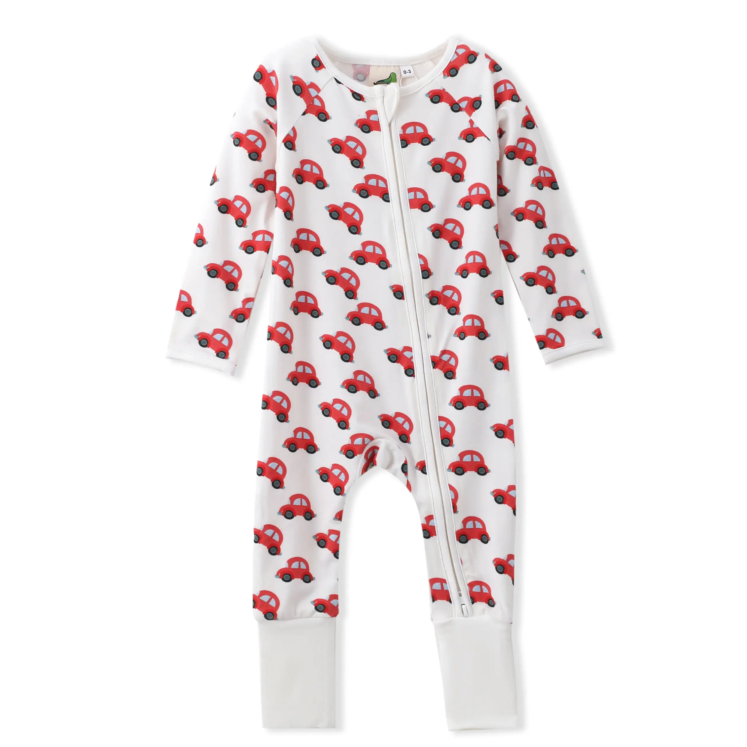 1686653304092798979-1 OEM 2 Way Zipper YKK Footless Pajamas Jumpsuit - Image 1