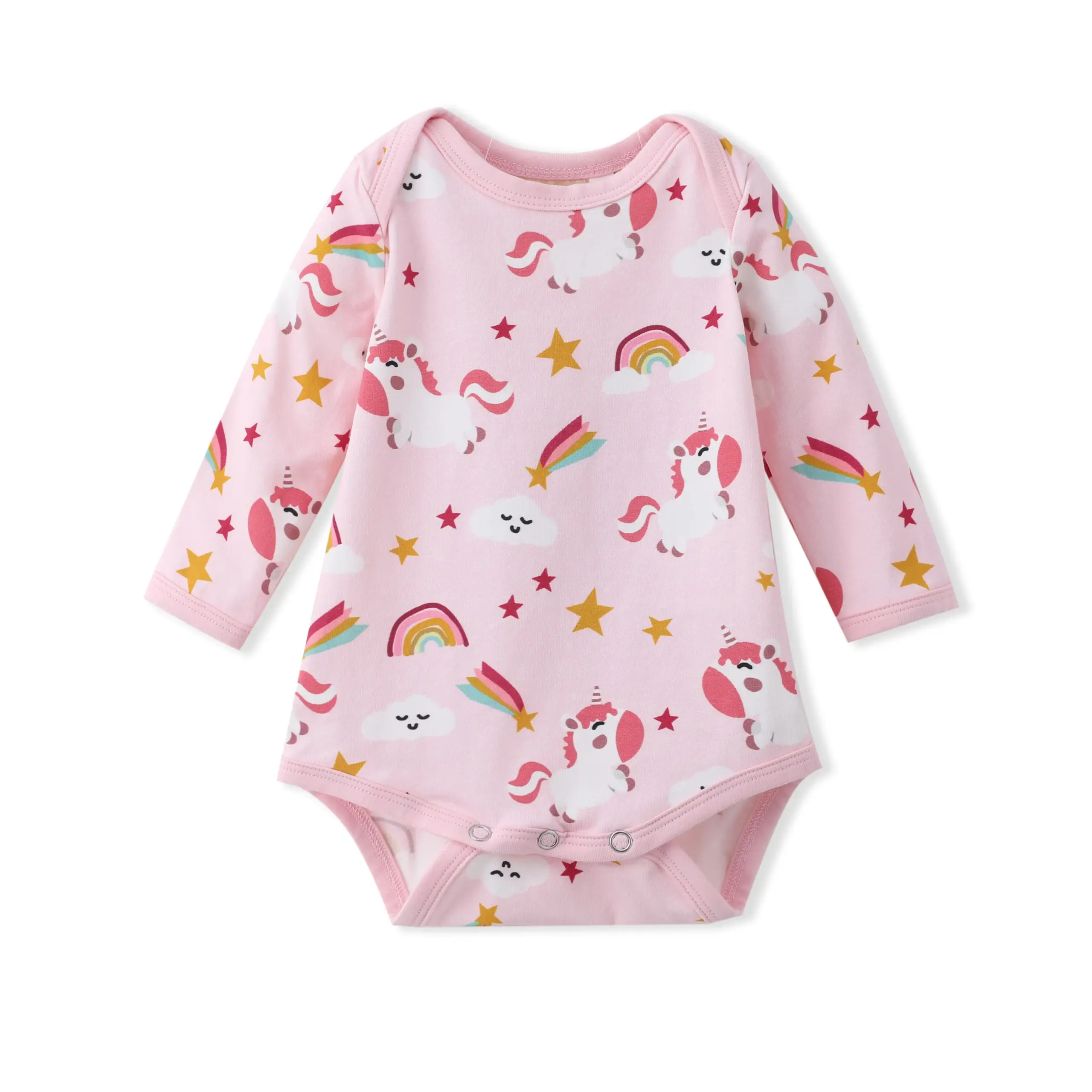 1686997690542501890-3 Custom Baby Girls' Long-Sleeve Bodysuit supplier - Image 1