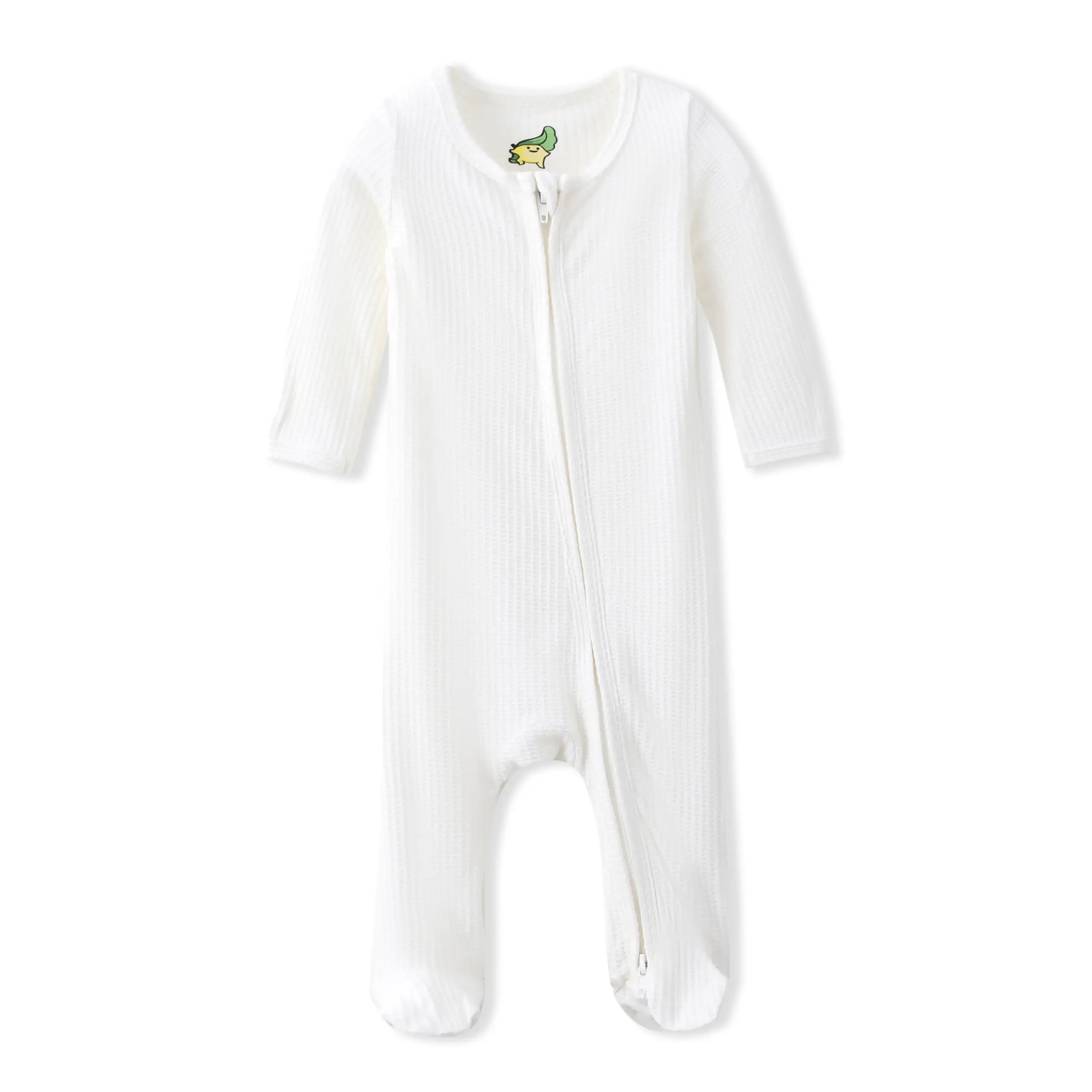 1687008636287627266-19 Custom Infant Unisex Solid Waffled fabric Romper-Lovelybabies - Image 1