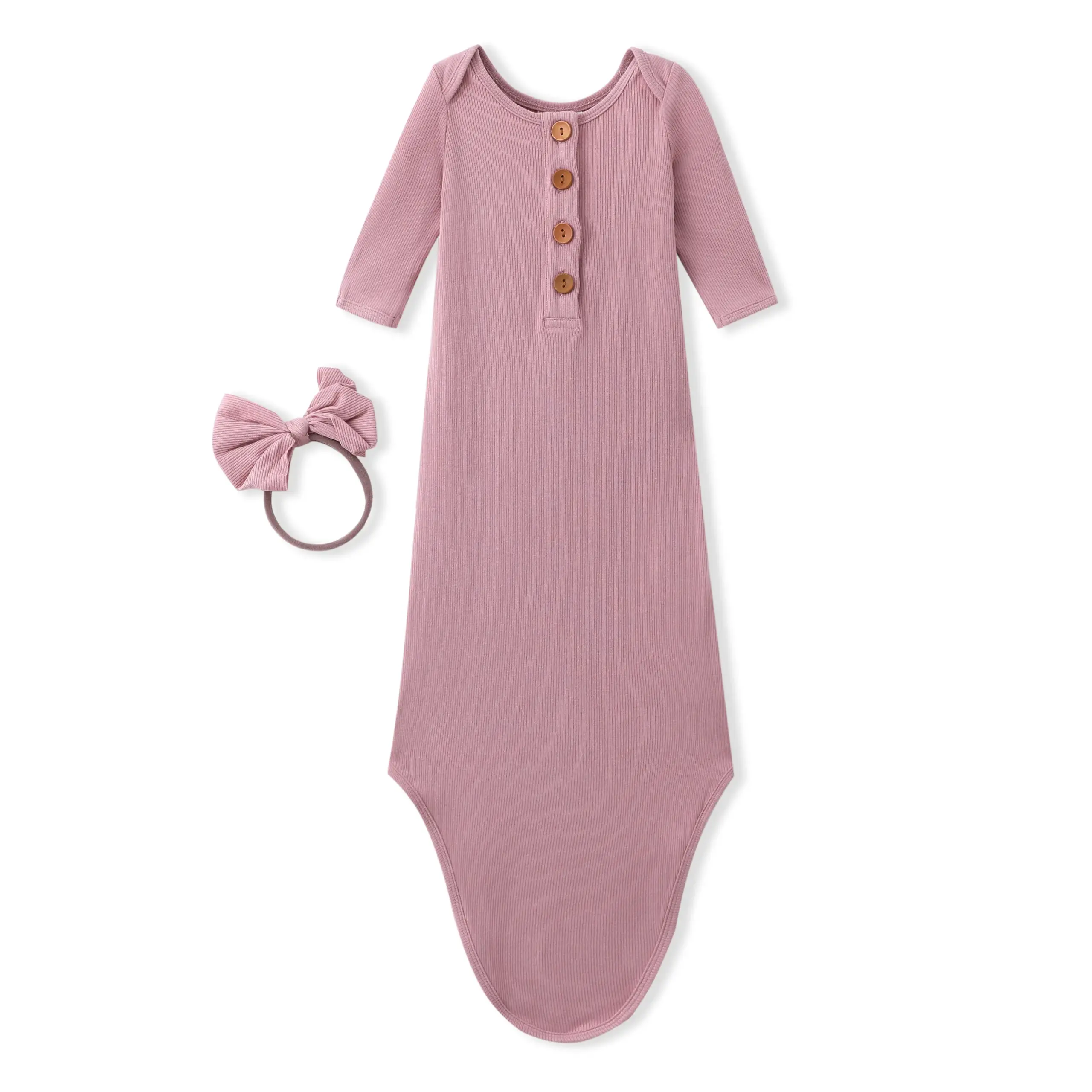 1691660004709412866-13 Bamboo Viscose Infant Sleeper Baby Sleep Gown supplier - Image 1
