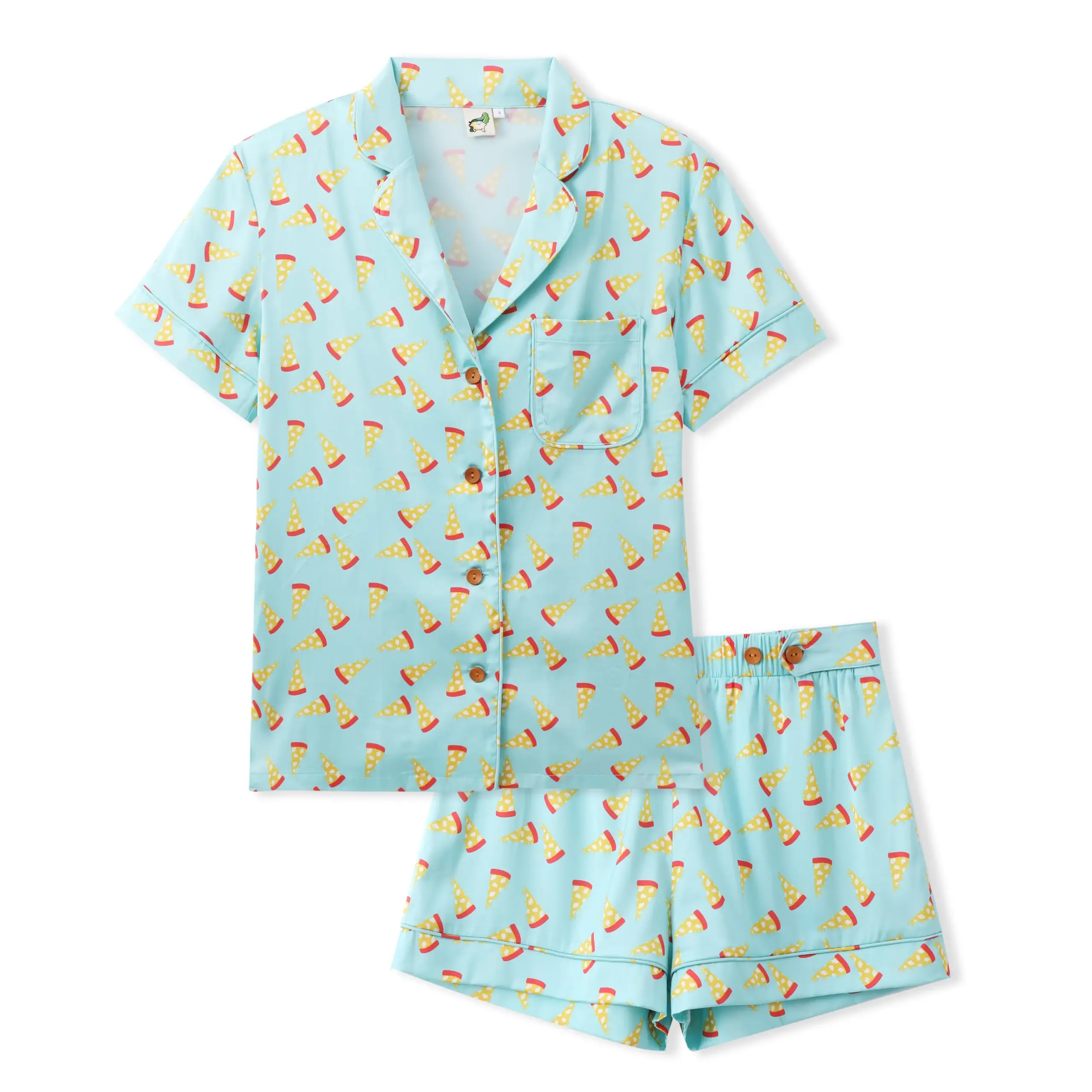 1696072390648311809-9 OEM&ODM Women's Satin Pajama Set - Image 1