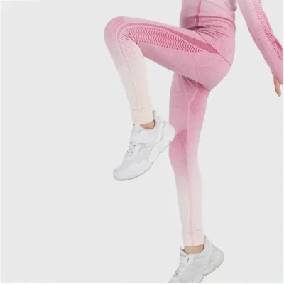 Girls seamless tight-fitting fitness pants Yoga pants supplier